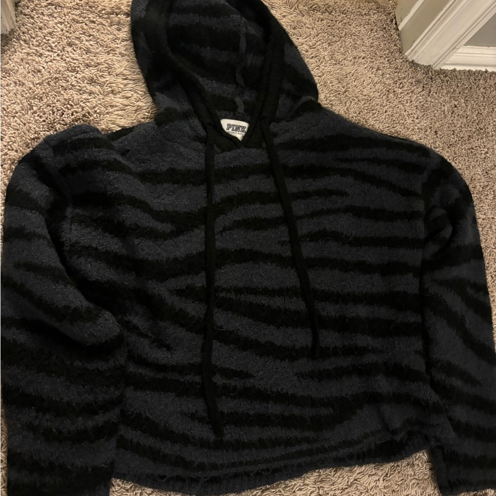 PINK hoodie fuzzy